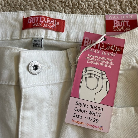 🔸 Butt I Love You 🔸 white skinny jeans - Picture 4 of 9